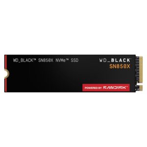 WD Black SN850X Internal SSD NVMe 2TB M.2 2280 PCIe Gen4