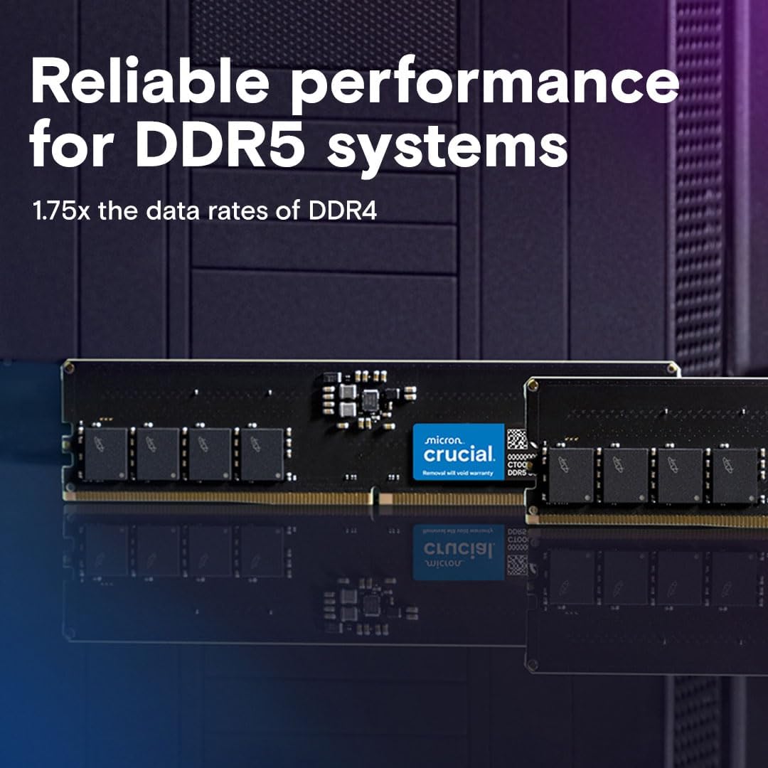 Crucial DDR5 Desktop RAM 16GB 5600MHz UDIMM - Image 2