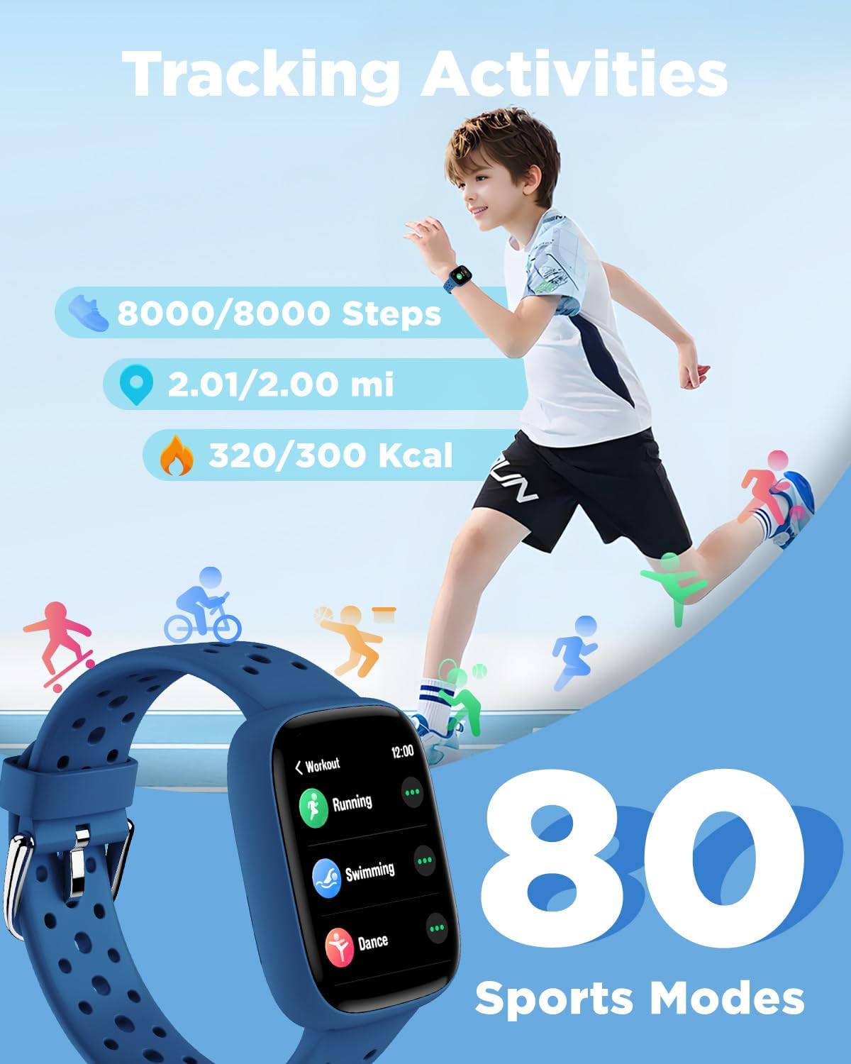 Havit Kids Doll-Themed Smart Bracelet HV-M81 - Image 3