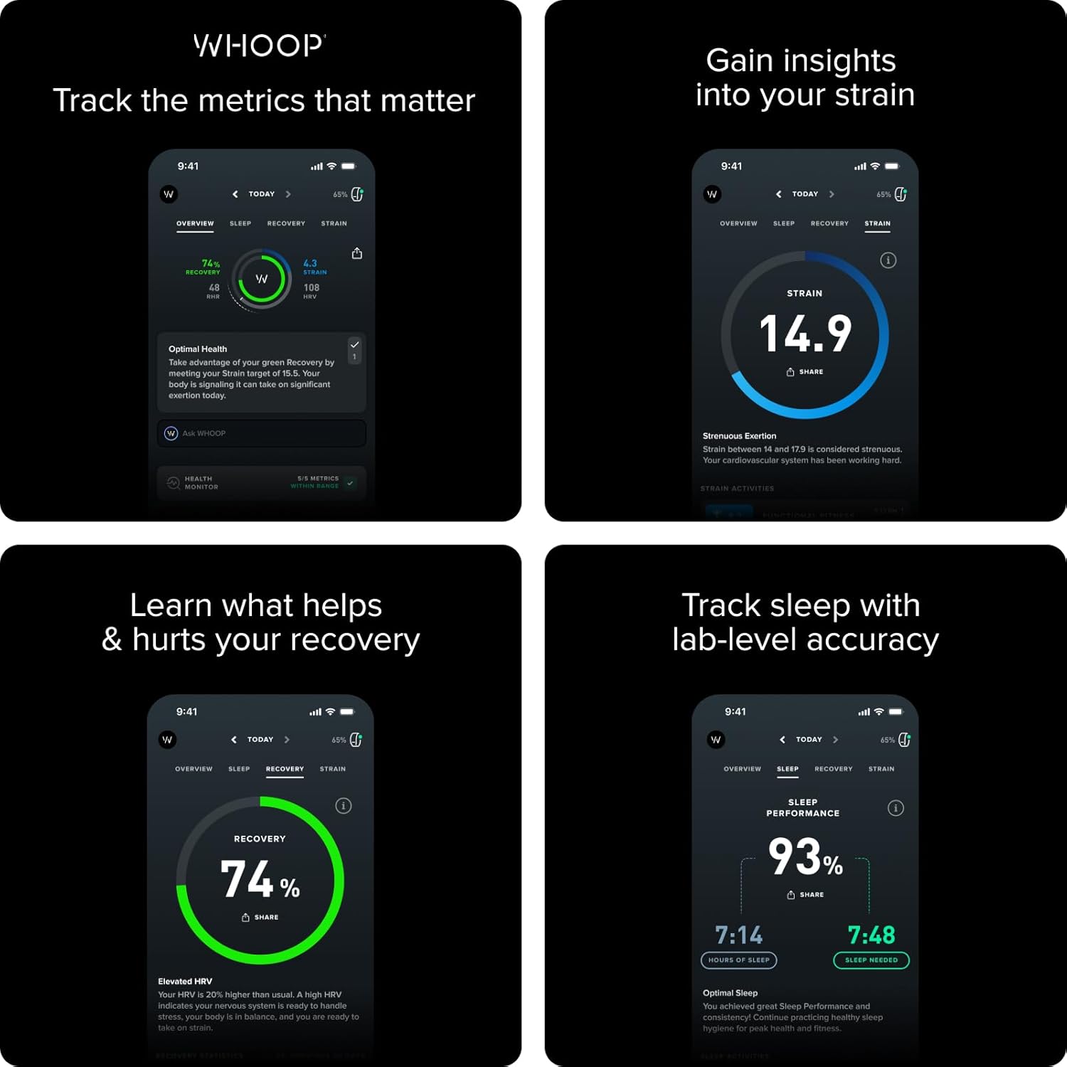 Whoop 4.0 Fitness Tracker - Image 2