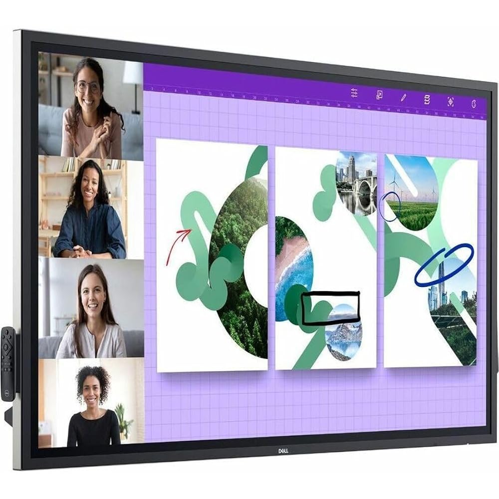 Dell P6524QT 65-Inch 4K UHD Touch Monitor - Image 2