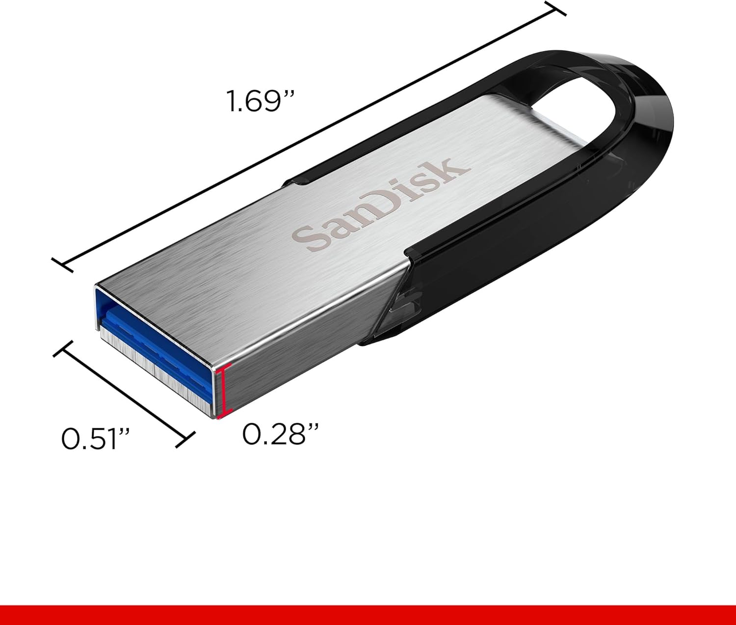 SanDisk Ultra Flair 64GB USB 3.0 Flash Drive 150MB per Second Read - Image 2