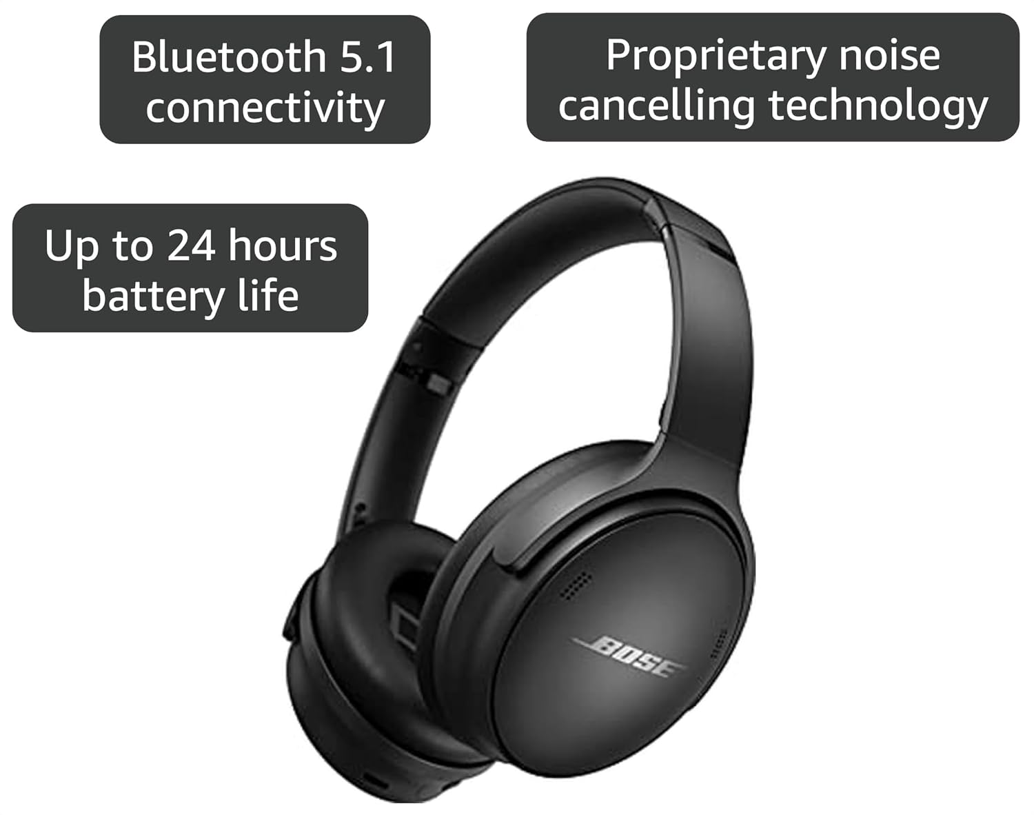 Bose QuietComfort SC Wireless Noise Cancelling Headphones - Image 3
