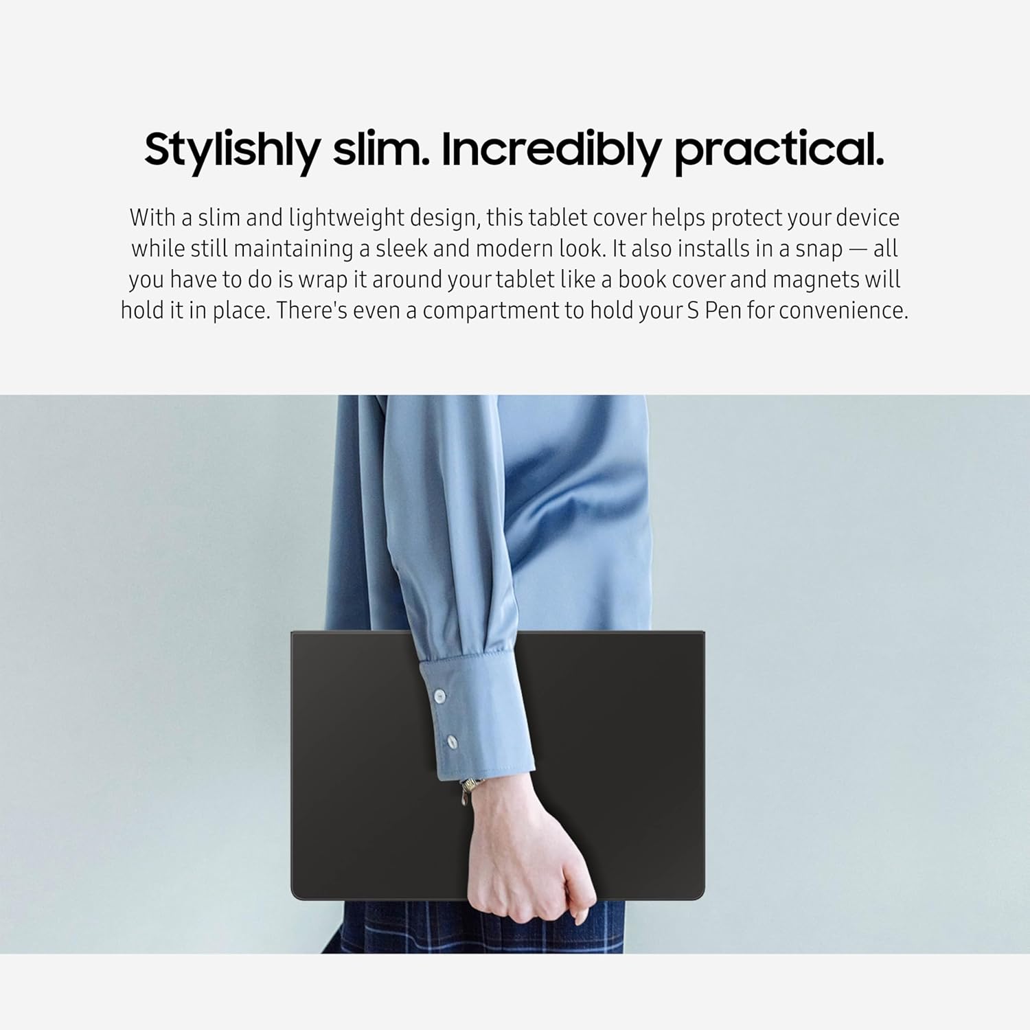 Samsung Slim Book Cover Keyboard for Galaxy Tab S10 FE - Image 3
