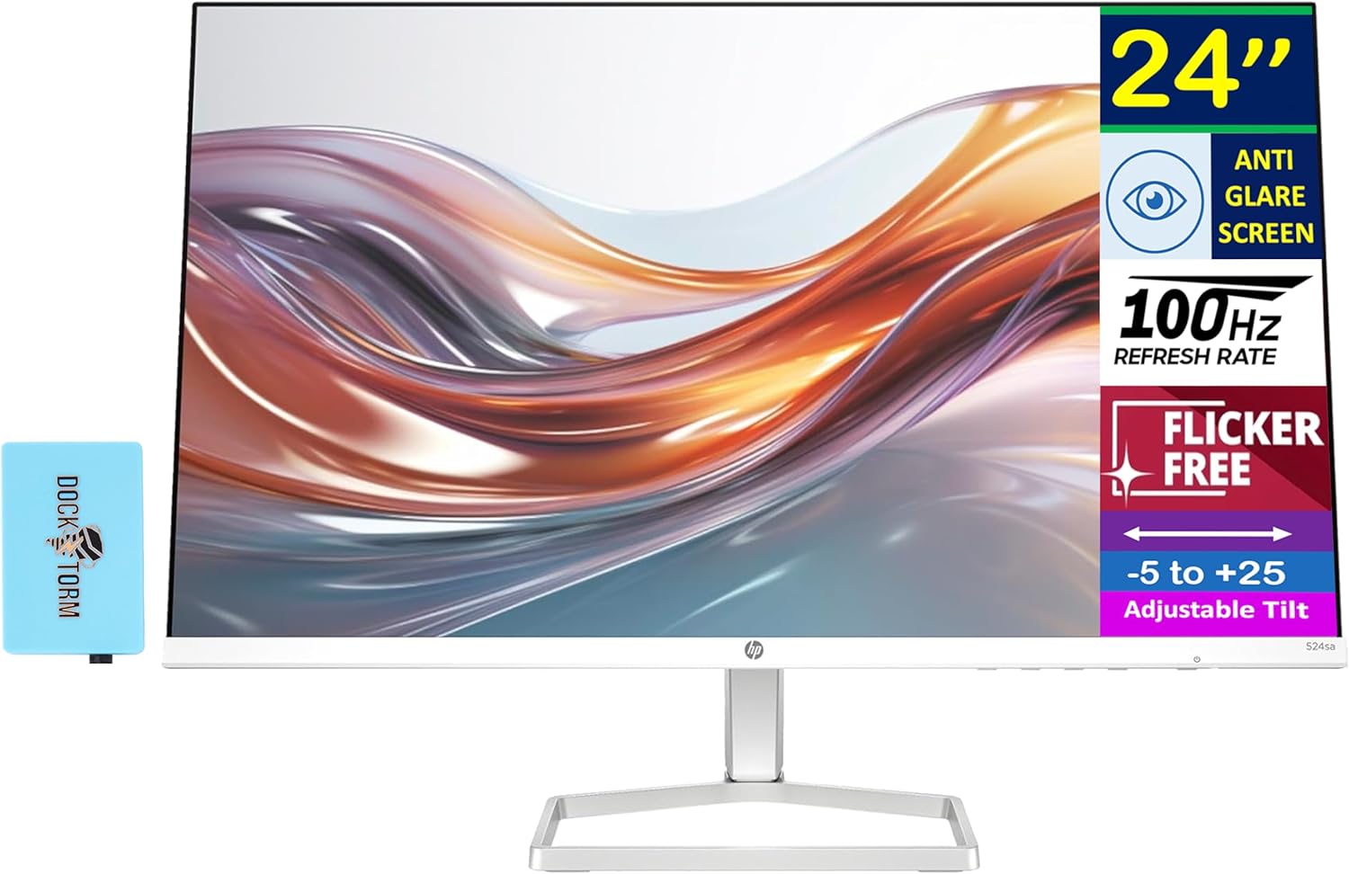 HP Series 5 24 inch FHD Monitor - 524sa