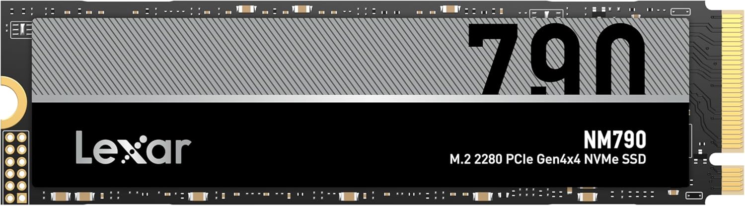 Lexar LNM790 Gen4 Internal SSD NVMe 1TB M.2 2280 PCIe Gen4x4