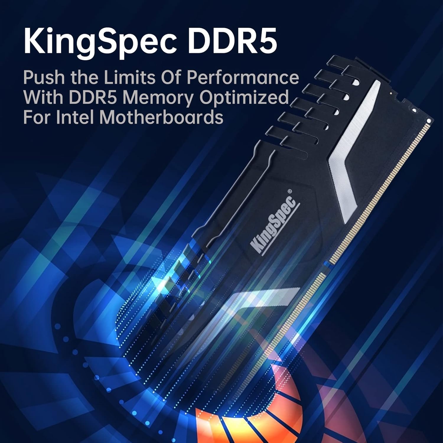 KINGSPEC DDR5 Desktop RAM 8GB 5600MHz UDIMM - Image 2