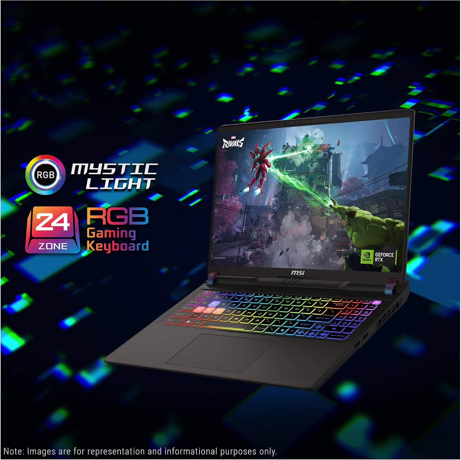 MSI Vector 16 HX AI A2XWIG Intel Core Ultra 9 275HX 16GB RAM 1TB SSD RTX 5080 16GB 16" QHD Cosmos Grey - Image 2