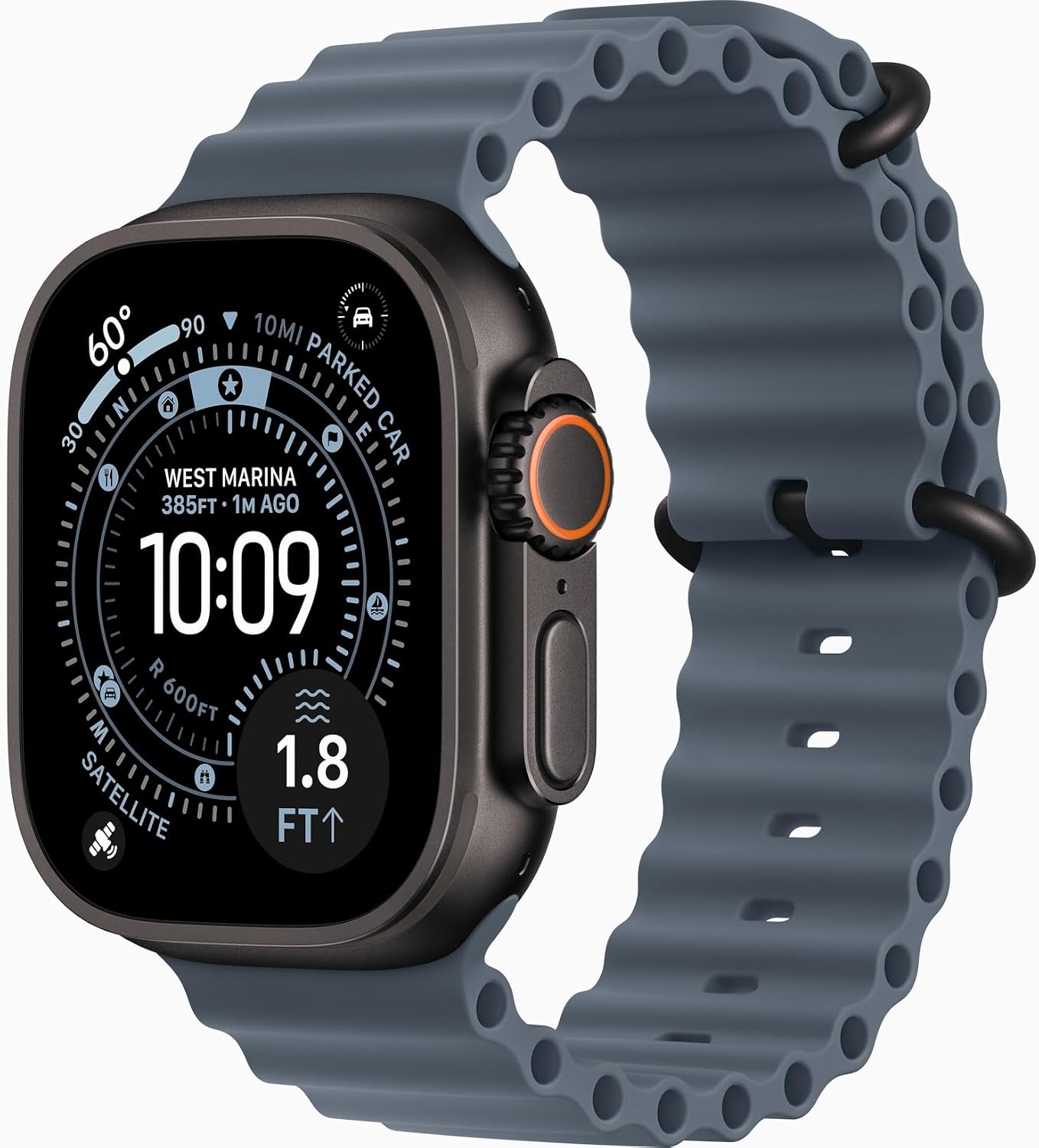 Apple Watch Ultra 3, 49mm, Milanese Band