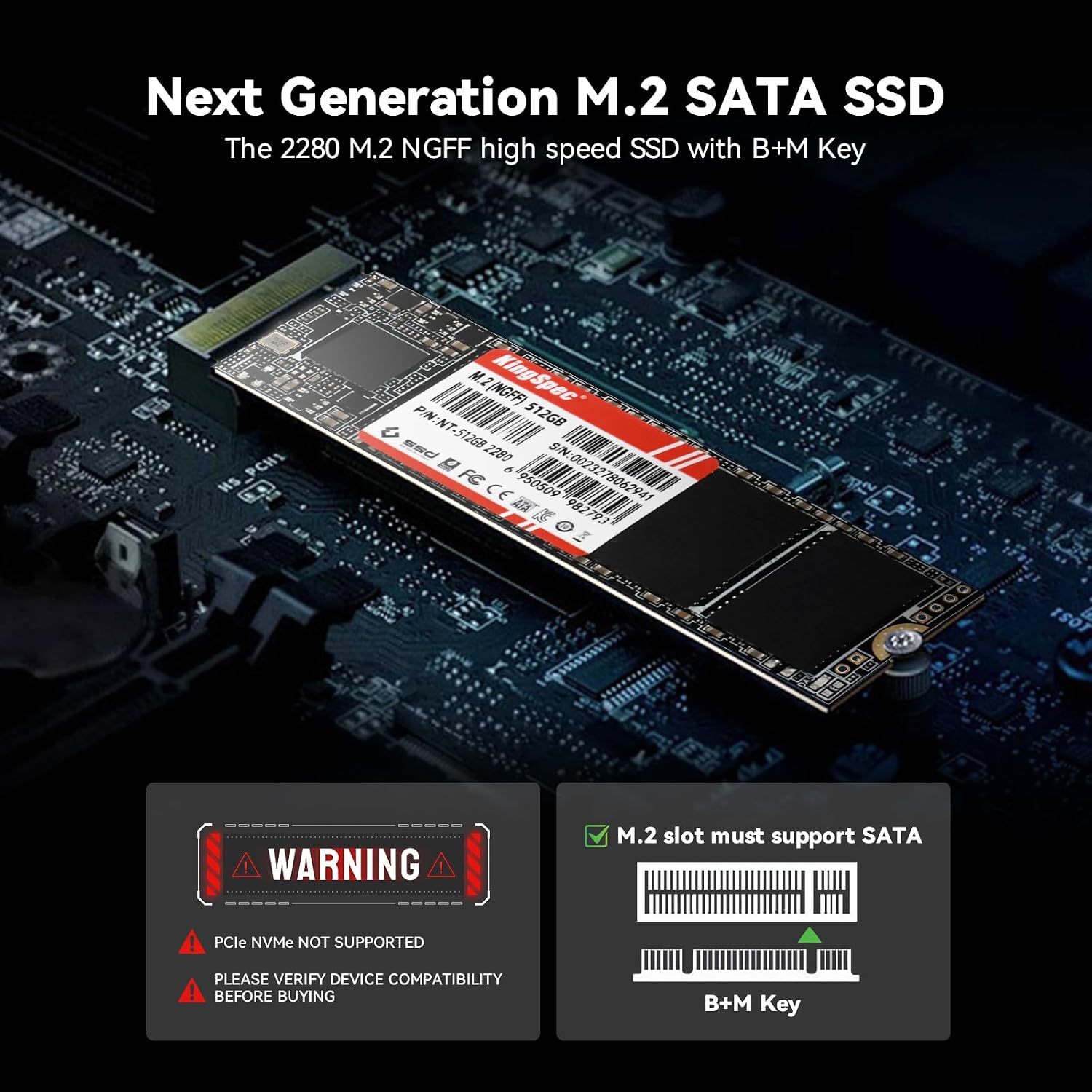 Dahua 512GB M.2 2280 SATA III SSD - Image 3