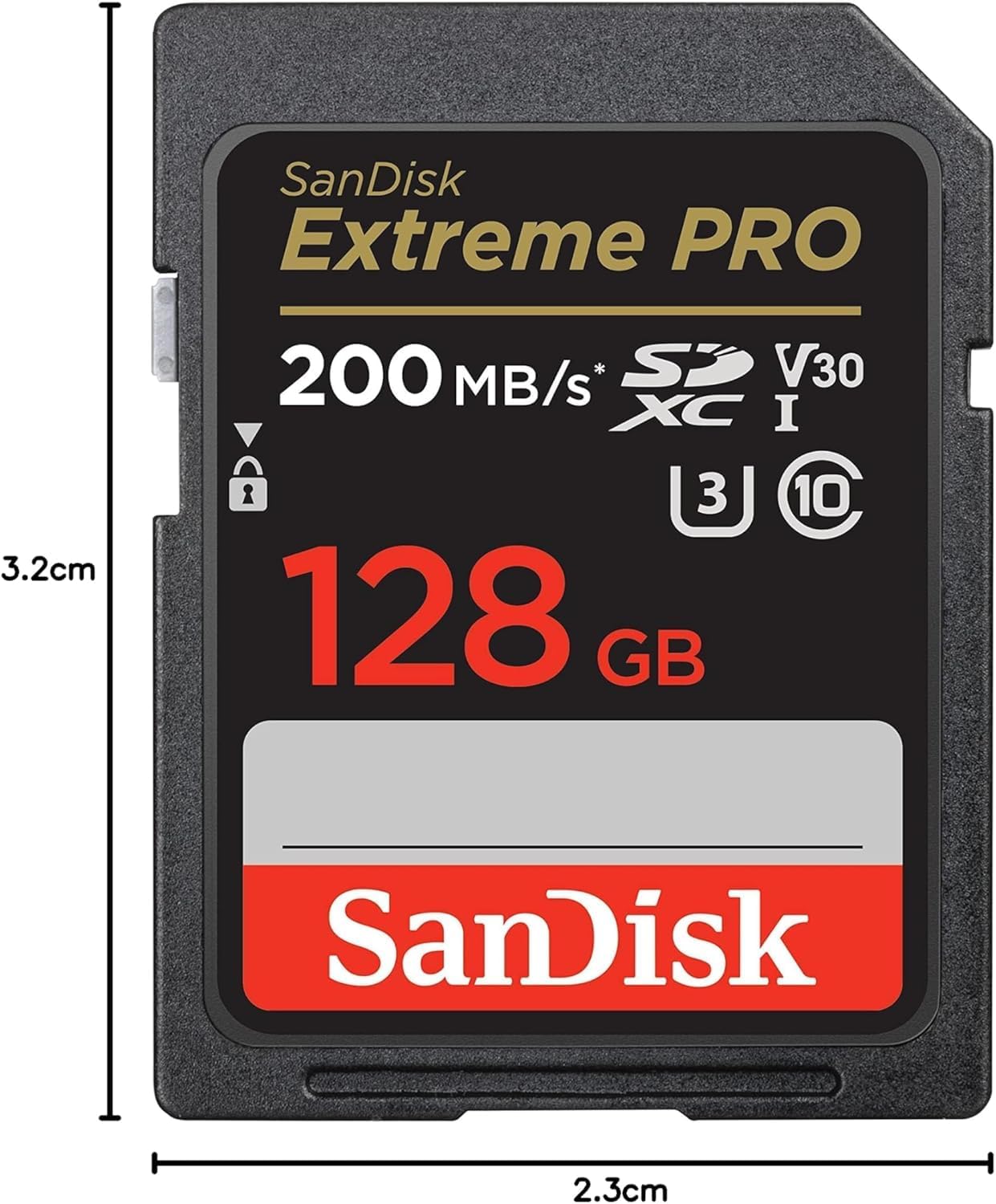 SanDisk Extreme Pro UHS-I 128GB SD Card - Image 3