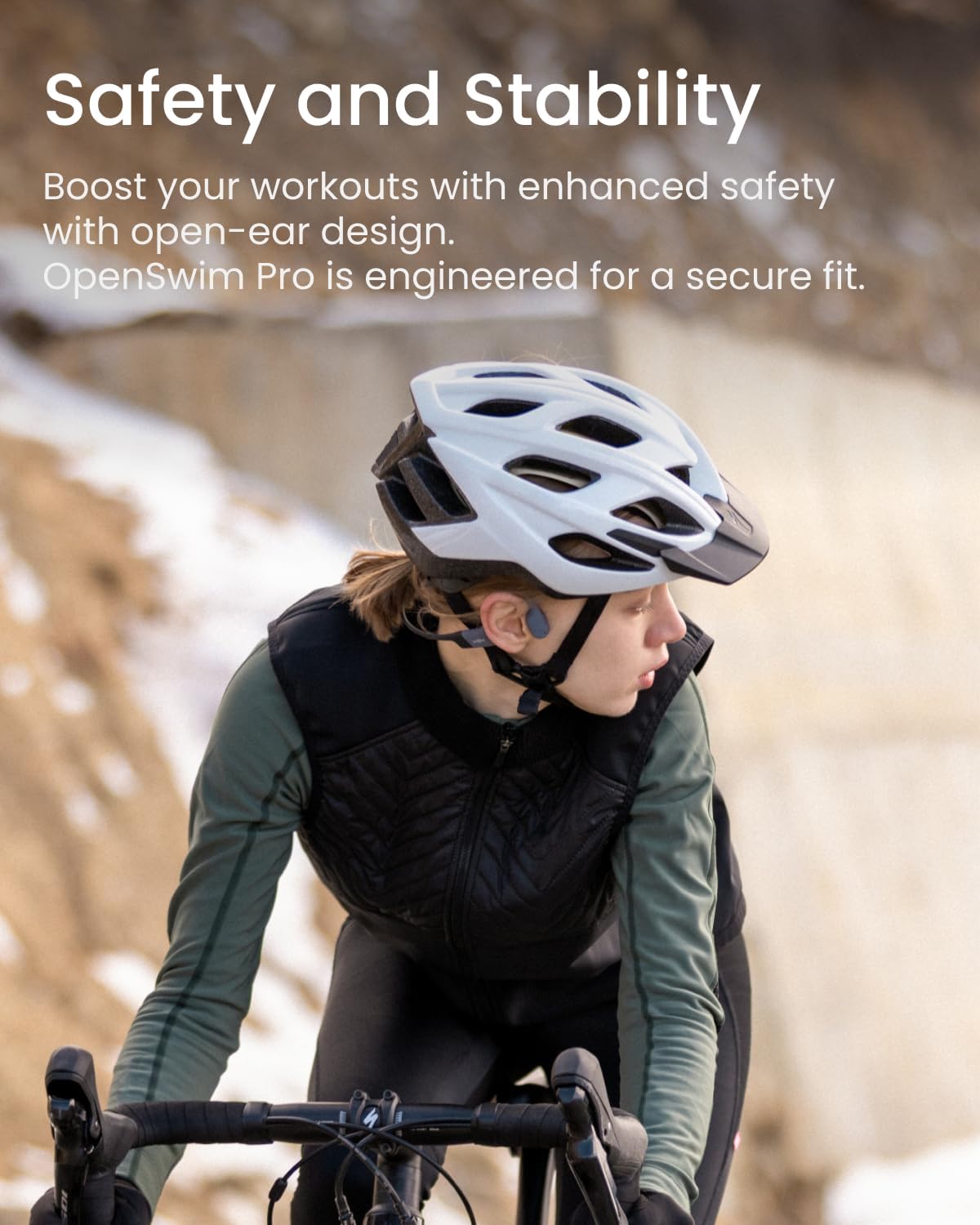 Shokz OpenSwim Pro Waterproof Bone Conduction Headphones - Image 4