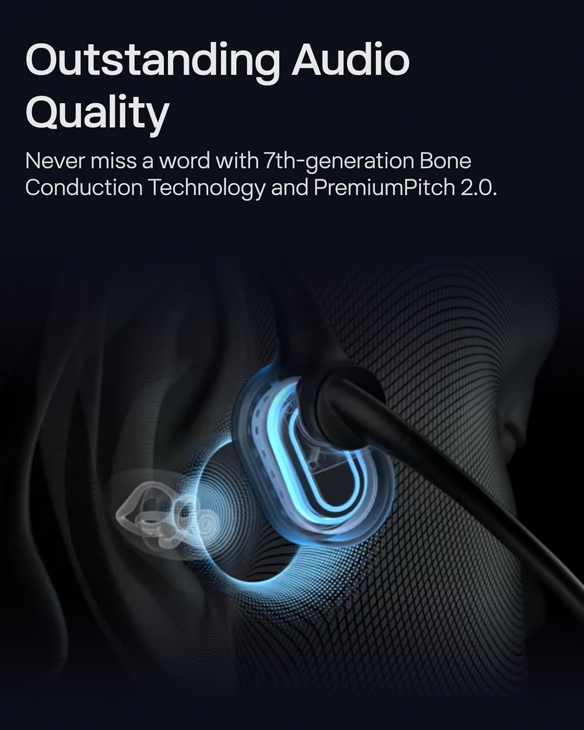 Shokz OpenComm 2 Bone Conduction Headset - Image 4