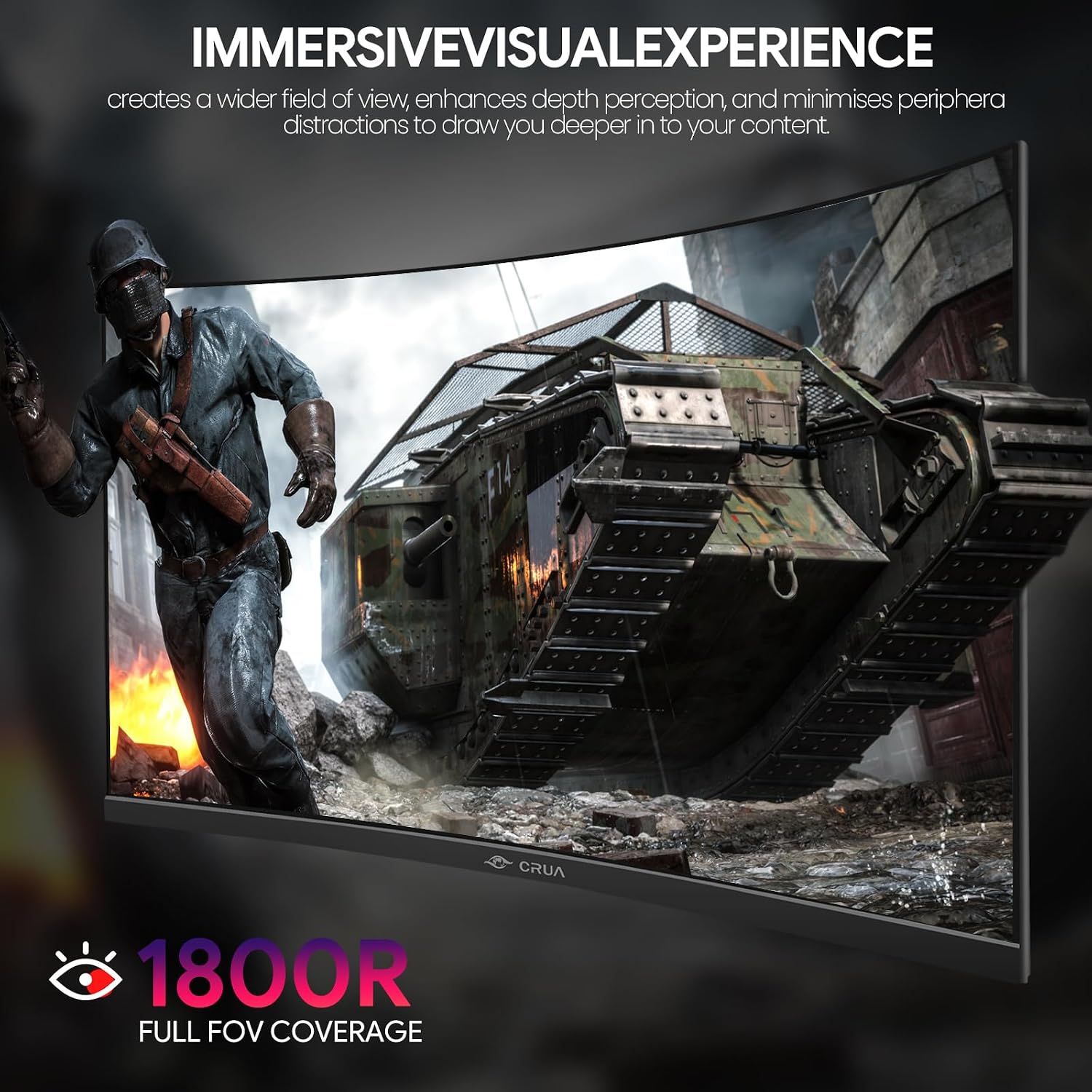 Havit GSC102 27" Curved Gaming Monitor - Image 4