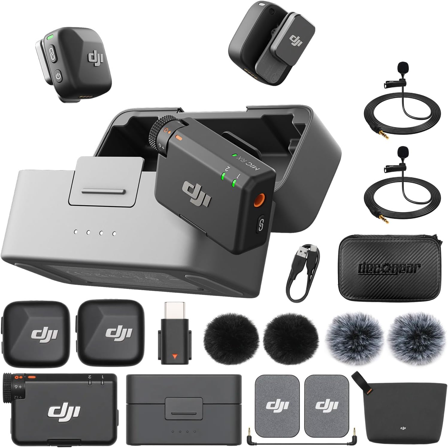 DJI Mic Mini 2 Wireless Microphone (with Charging Case)