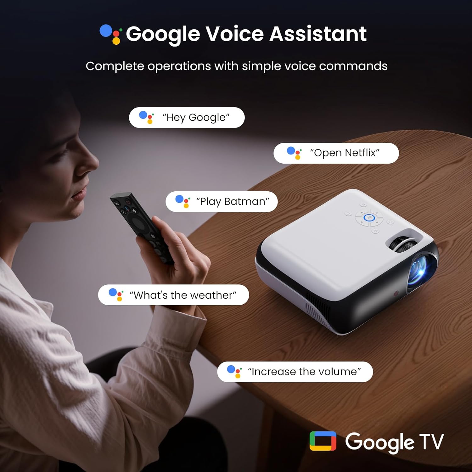 Havit PJ300 Plus Smart Projector - Image 3