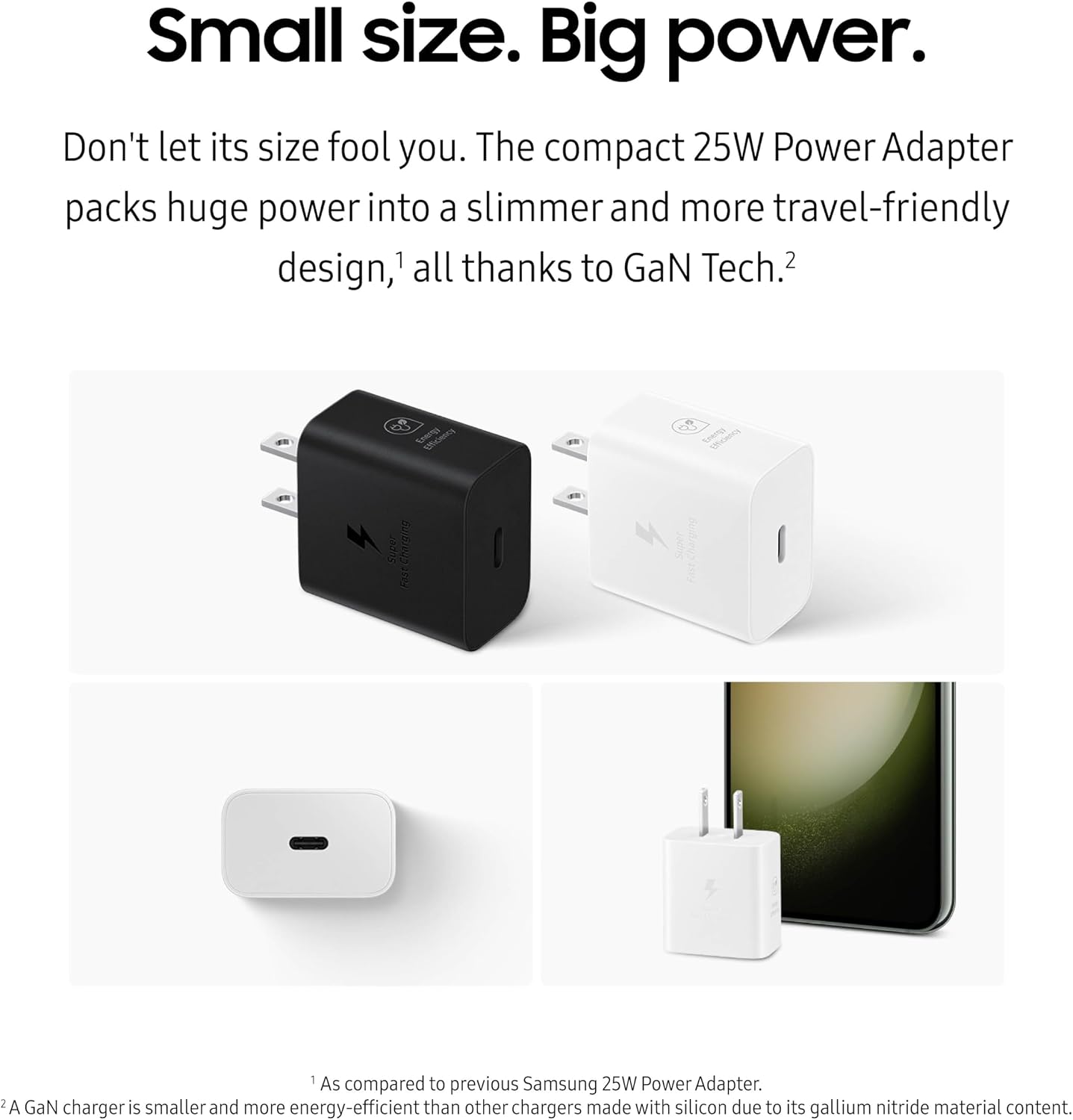 Samsung 25W USB-C Adapter with Cable - Image 3