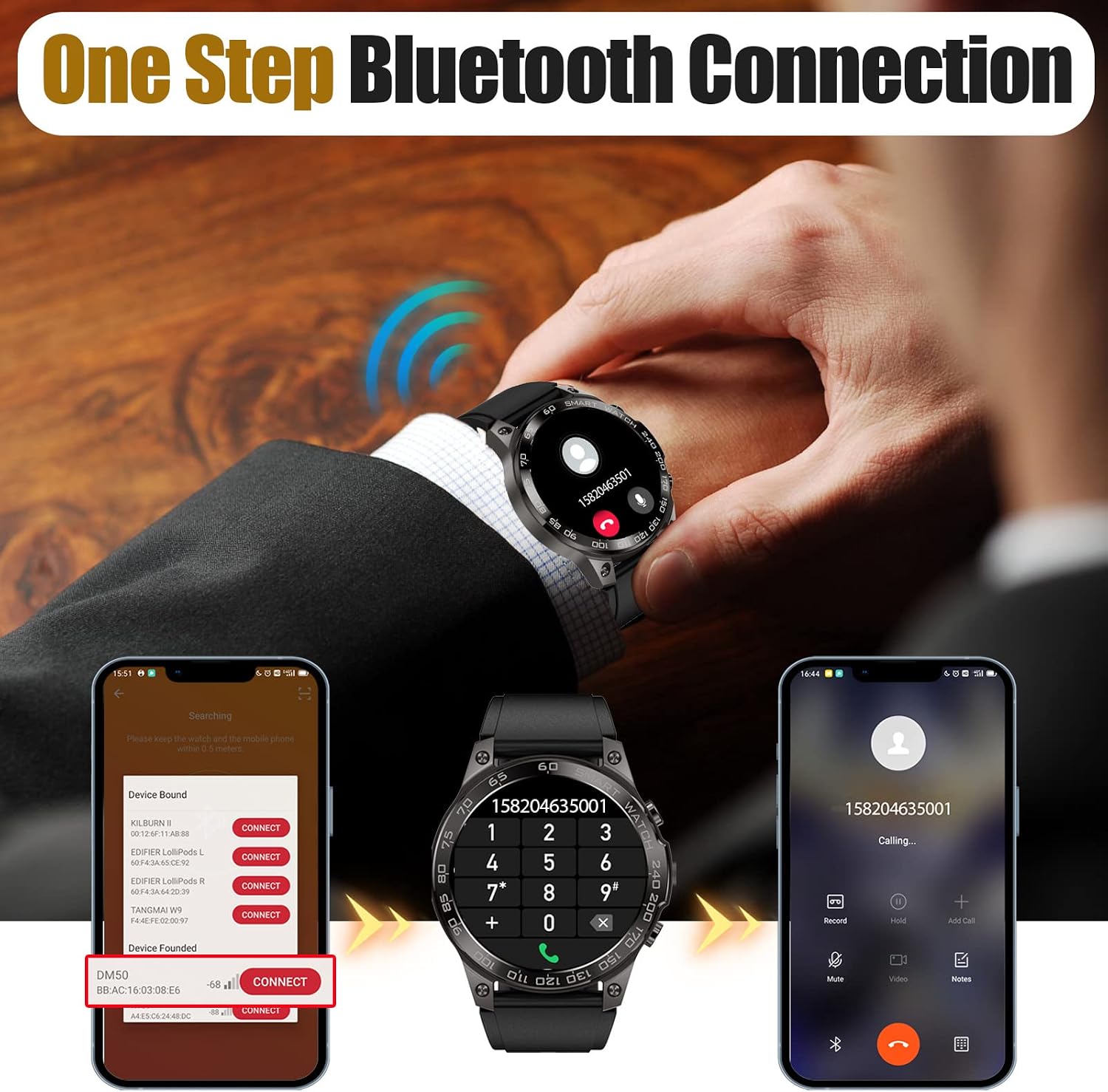 Havit ApexTrack GPS 5ATM Smart Watch HV-M9059 - Image 3