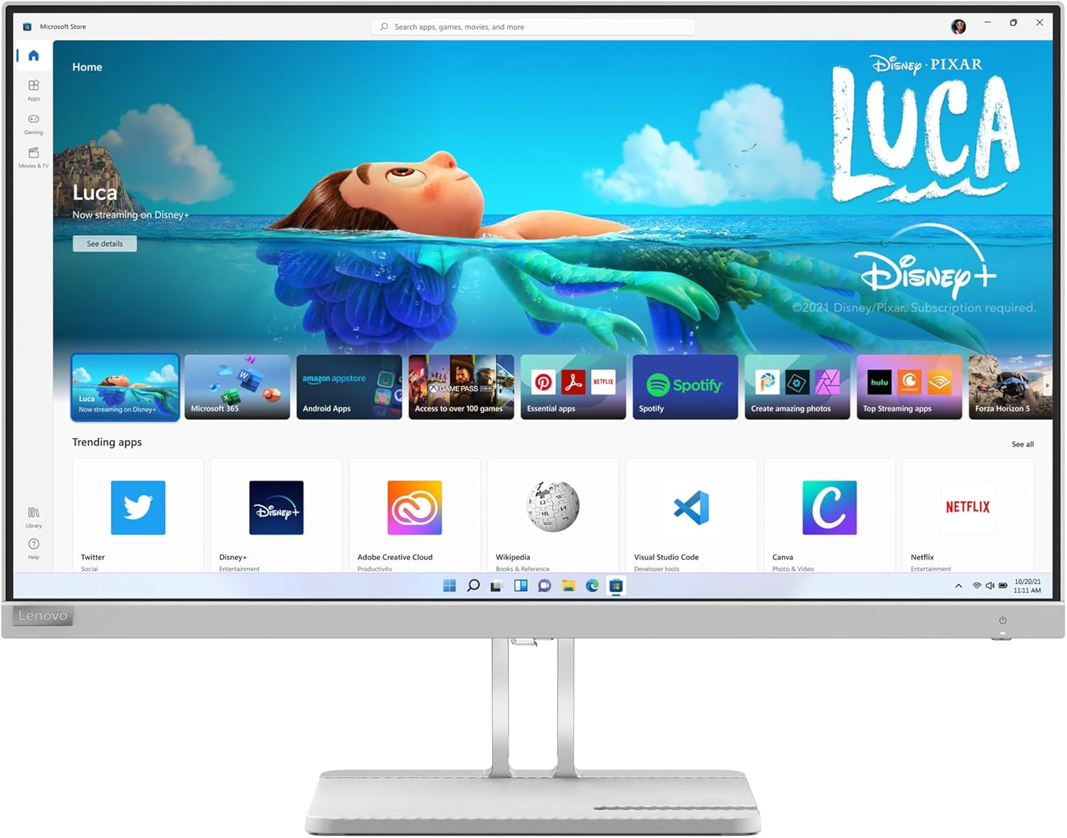 Lenovo L27E-40 27-Inch FHD Monitor - Image 2