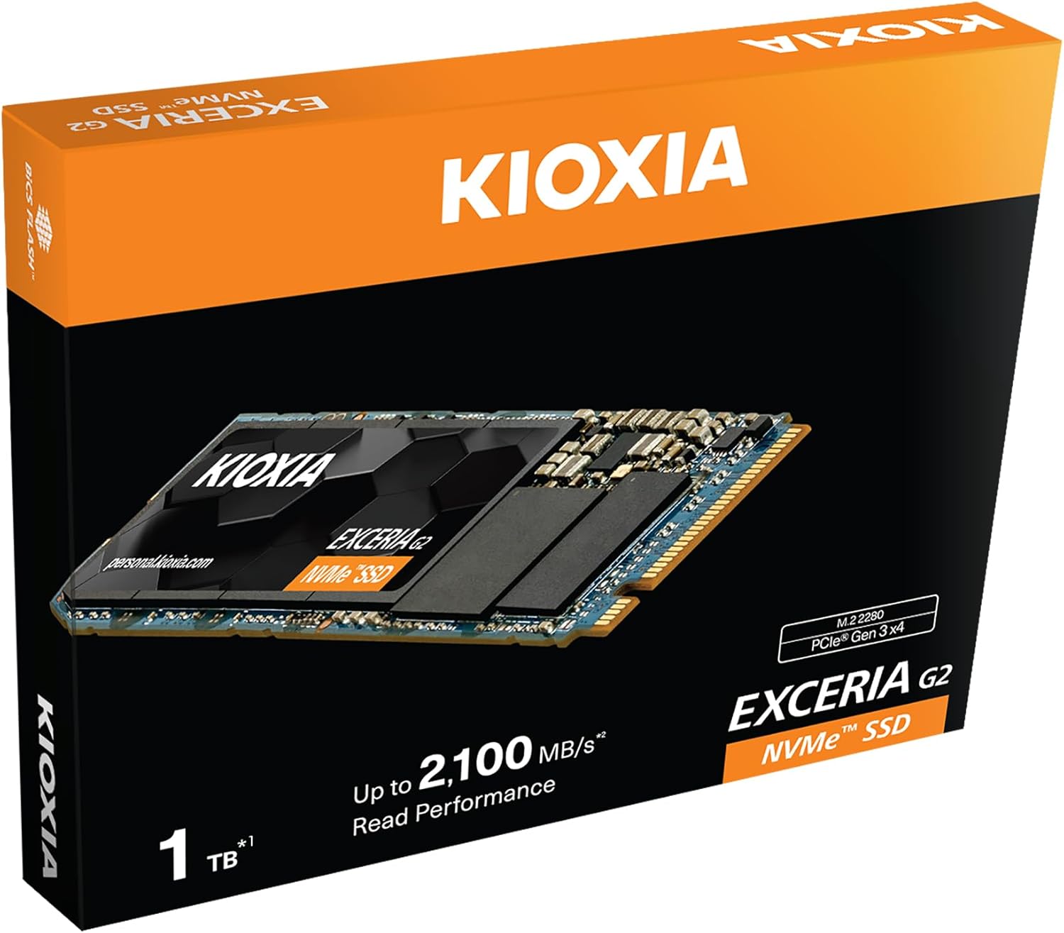 Kioxia Exceria 1TB M.2 NVMe SSD - Single Cut (Pullout, Tested) - Image 2