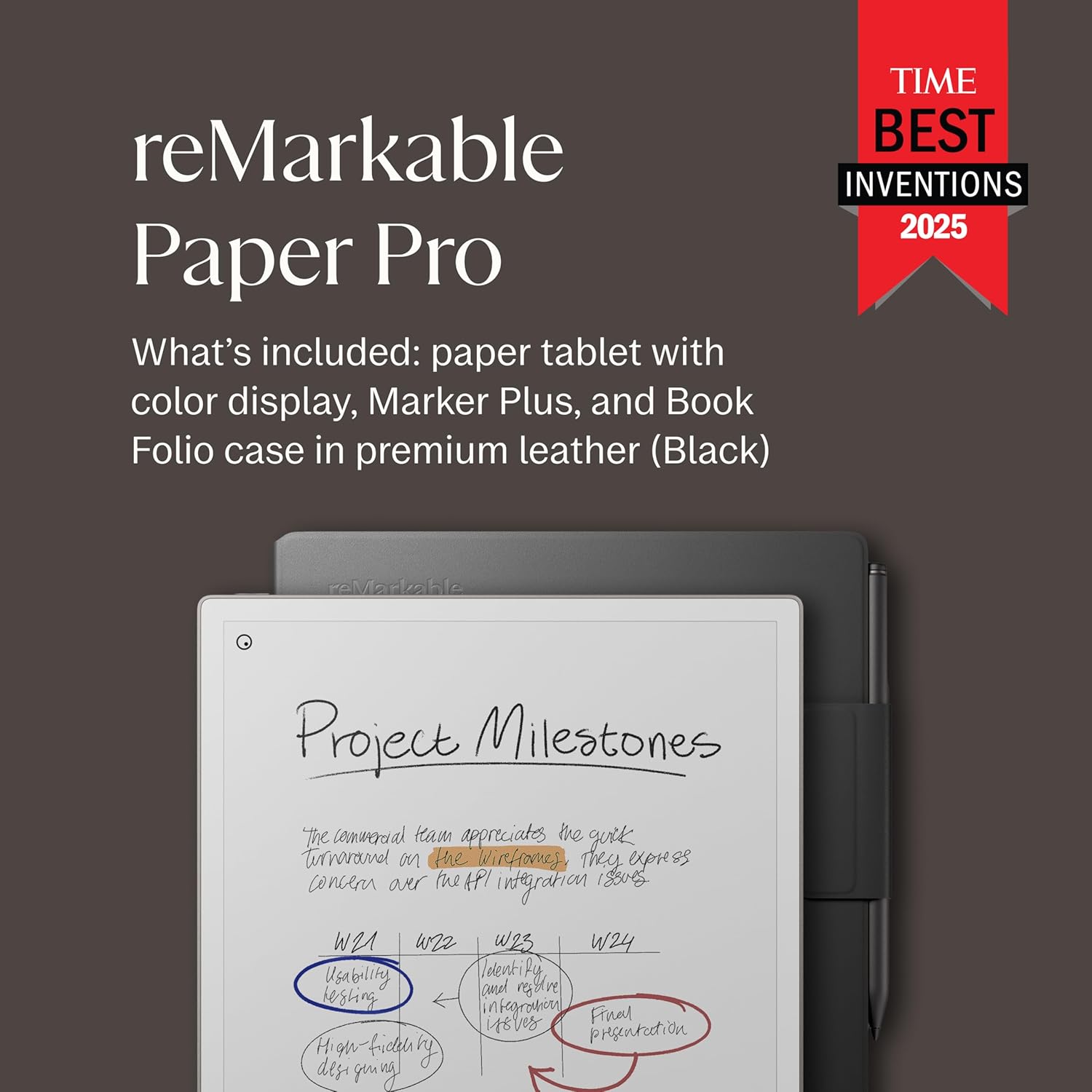 Remarkable Paper Pro with Pen and Folio Case - Image 2