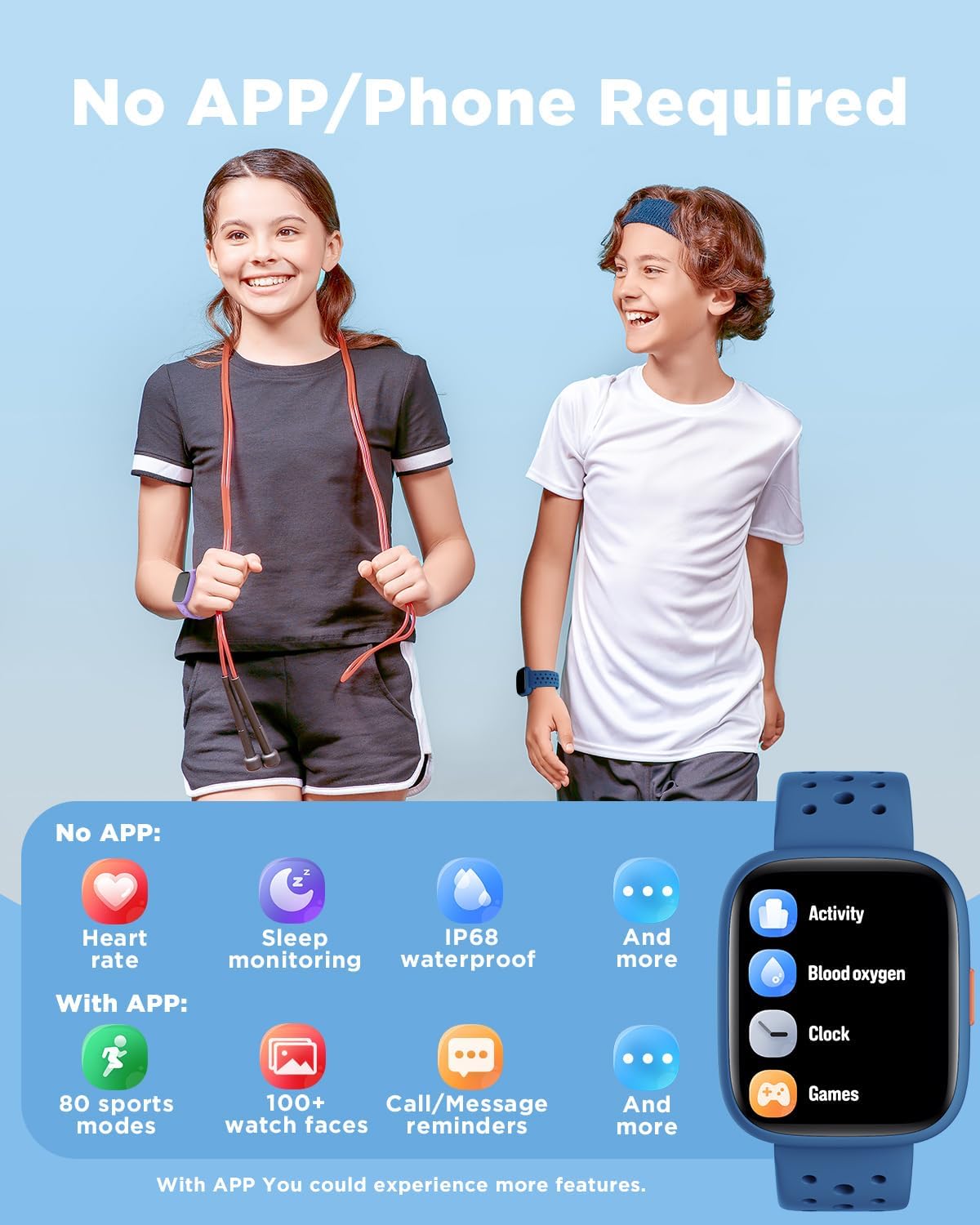 Havit Kids Doll-Themed Smart Bracelet HV-M81 - Image 2