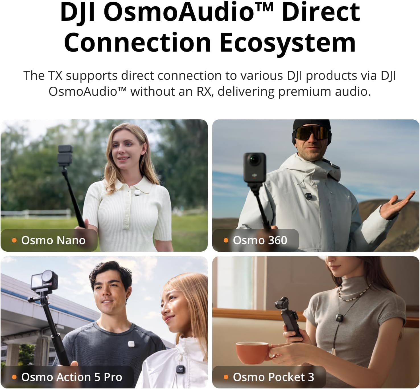 DJI Mic Mini 2 Wireless Microphone (No Charging Case) - Image 4