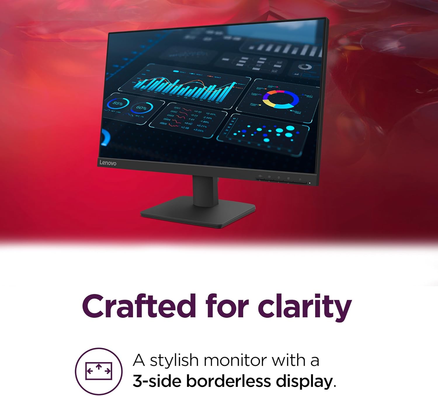 Lenovo L22-4E 21.5-Inch Monitor - Image 4