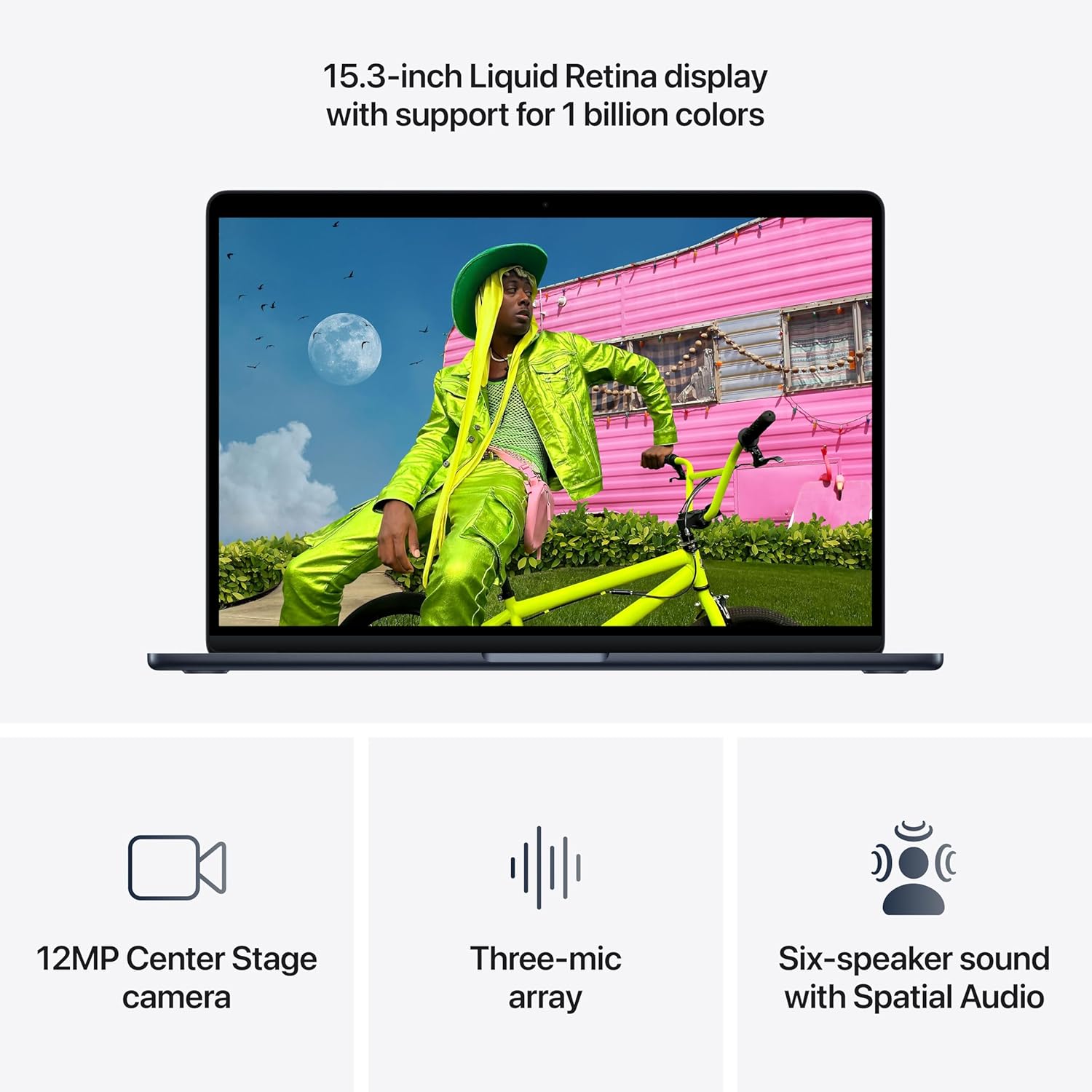 Apple MacBook Air M5 (2026), 16GB RAM, 512GB SSD, 15.3-Inch Liquid Retina - Image 4