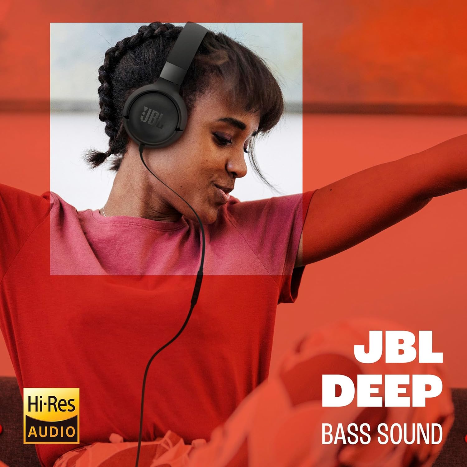 JBL Tune 520 USB-C Wired Headphones - Image 3