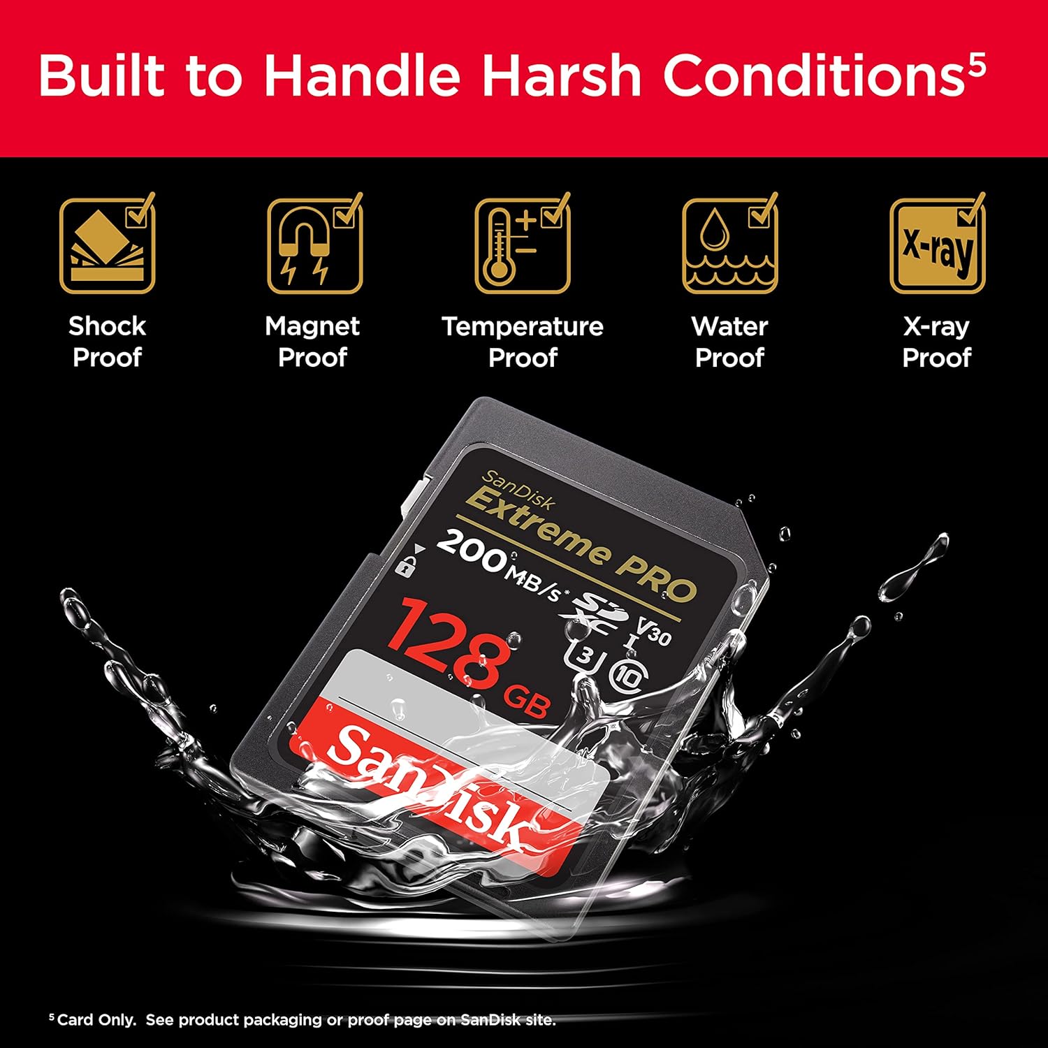 SanDisk Extreme Pro UHS-I 256GB SD Card - Image 3