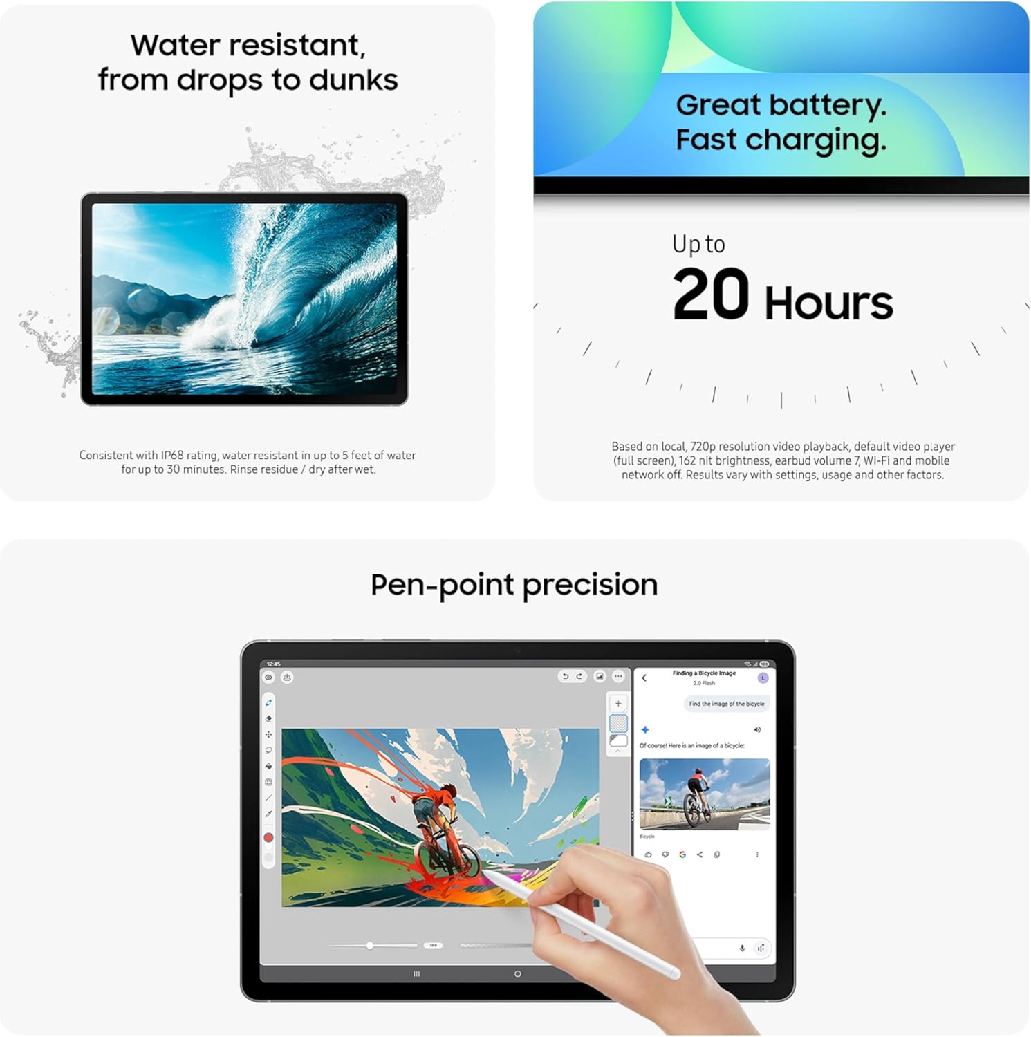Samsung Galaxy Tab S10 FE, 8GB RAM 128GB, Wi-Fi - Image 4