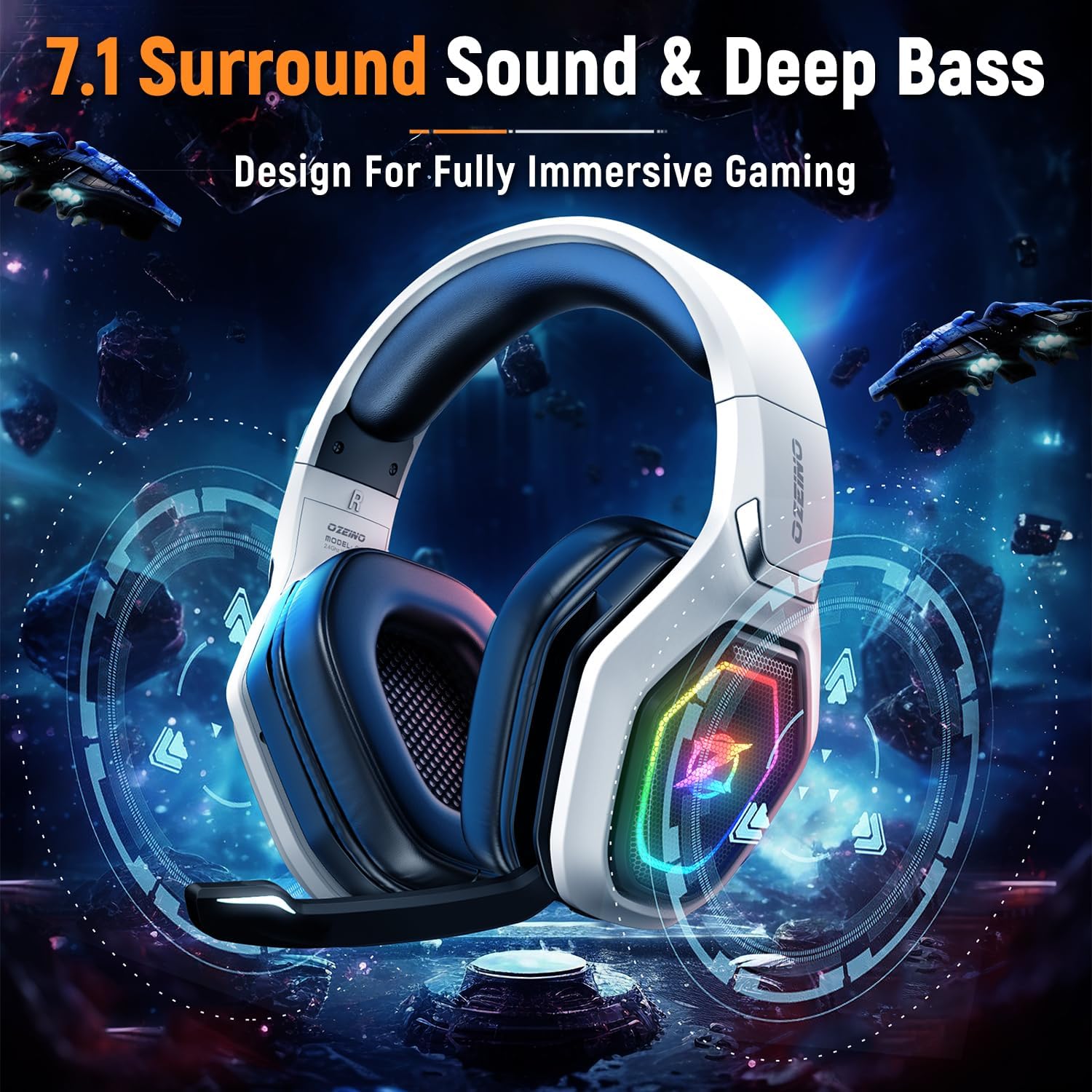 Havit Gamenote Quad-Mode Wireless Gaming Headphone HV-Fuxi-H3 - Image 3