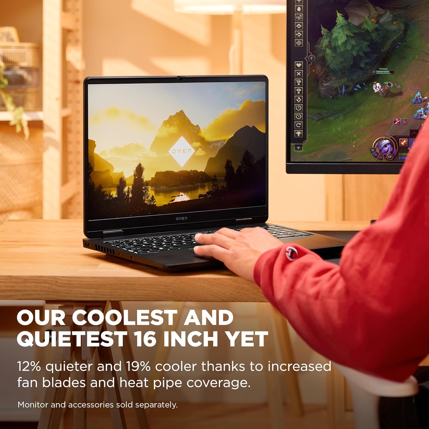 HP Omen Slim 16 Intel Core Ultra 7 255H 16GB RAM 1TB SSD RTX 5060 8GB 16" Non-Touch Shadow Black - Image 4