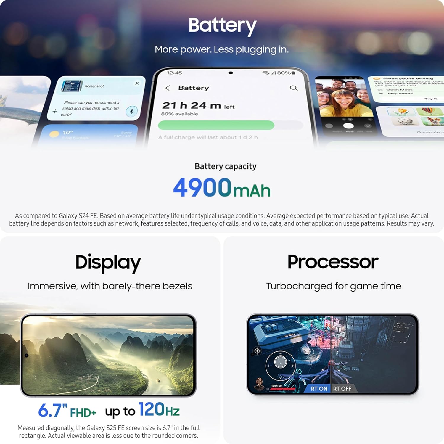 Samsung Galaxy S25 FE 256GB (Middle East Warranty) - Image 2