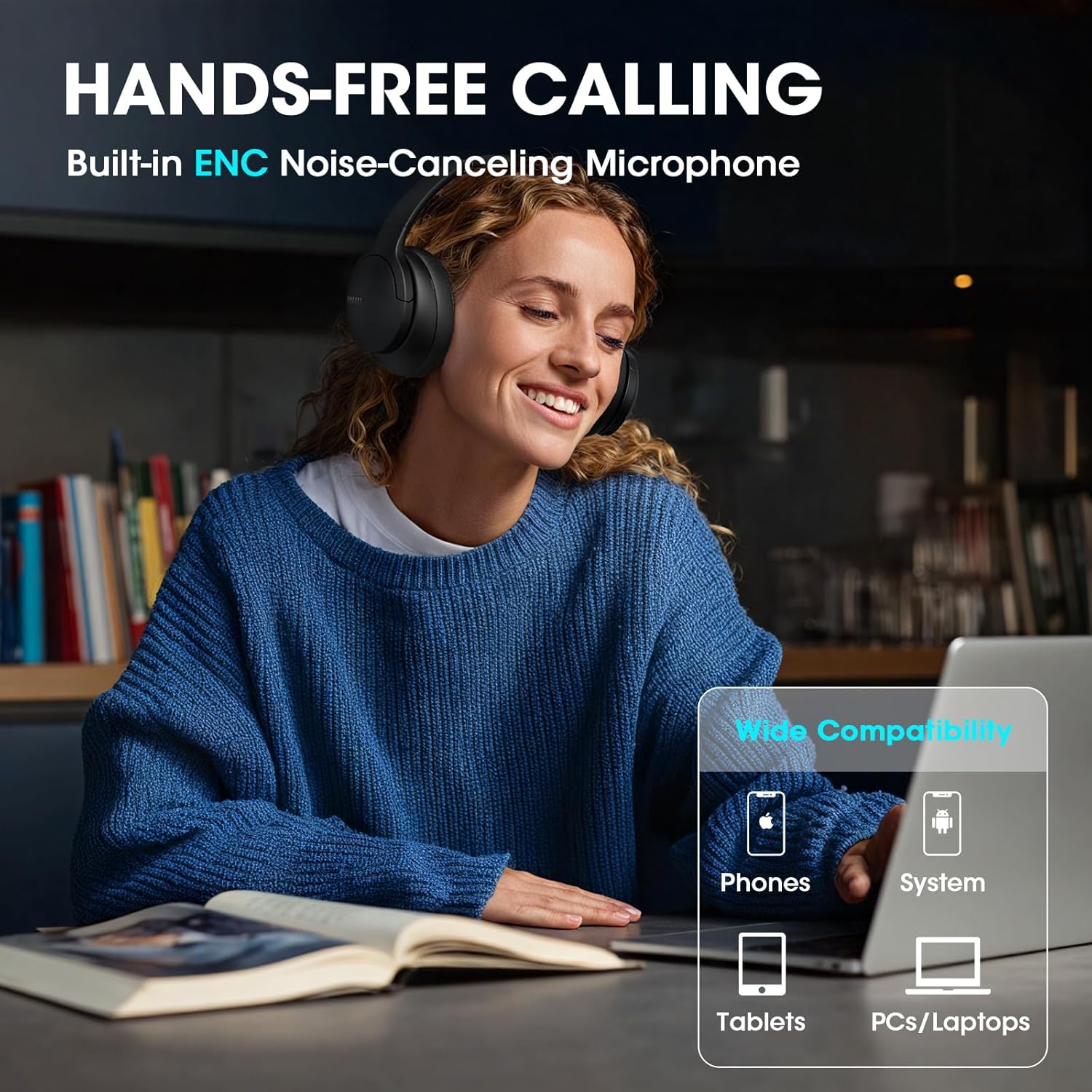 Havit SilencePro 80H ANC Headphones HV-H668BT - Image 2