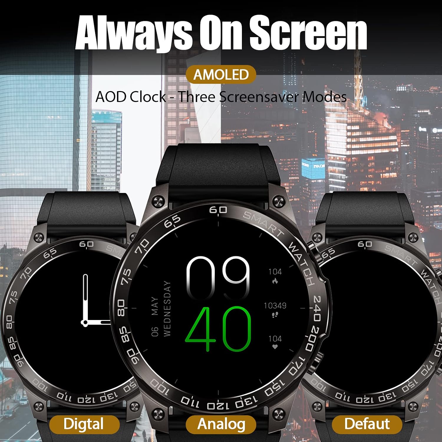 Havit ApexTrack GPS 5ATM Smart Watch HV-M9059 - Image 2