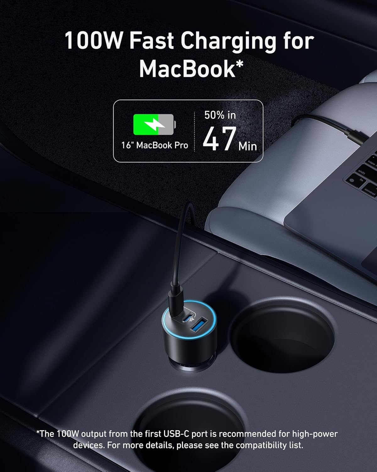 Anker Nano Car Charger 167.5W 3-Port - Image 3