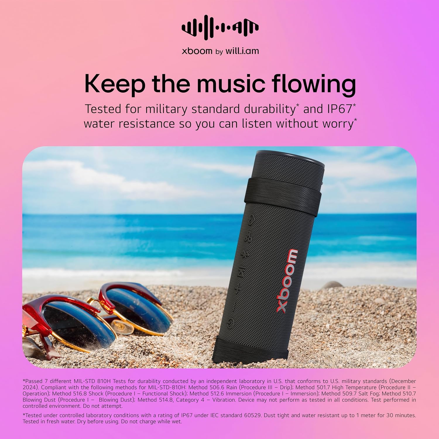 LG XBoom Grab Portable Bluetooth Speaker - Image 4