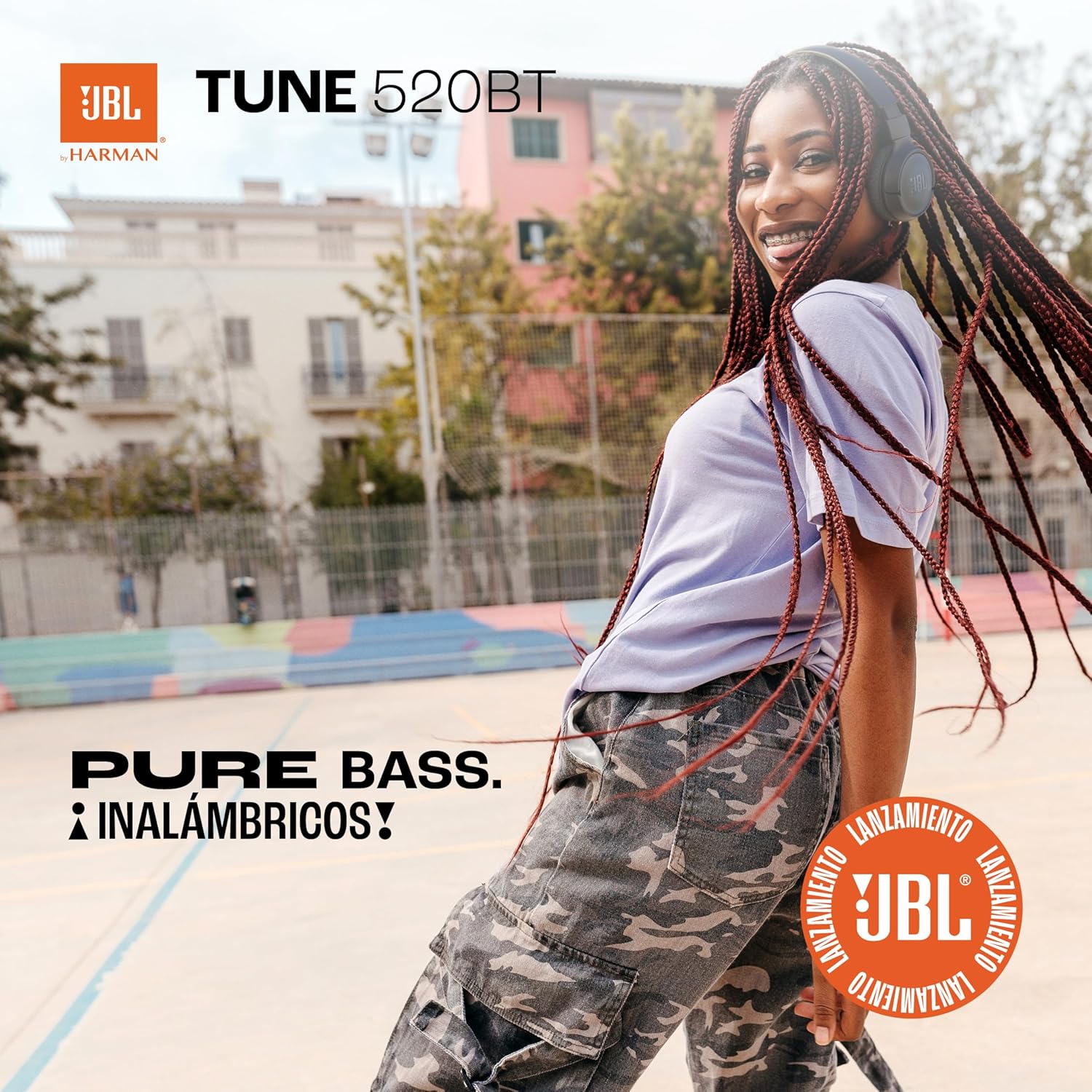 JBL Tune 520BT Wireless On-Ear Headphones - Image 4