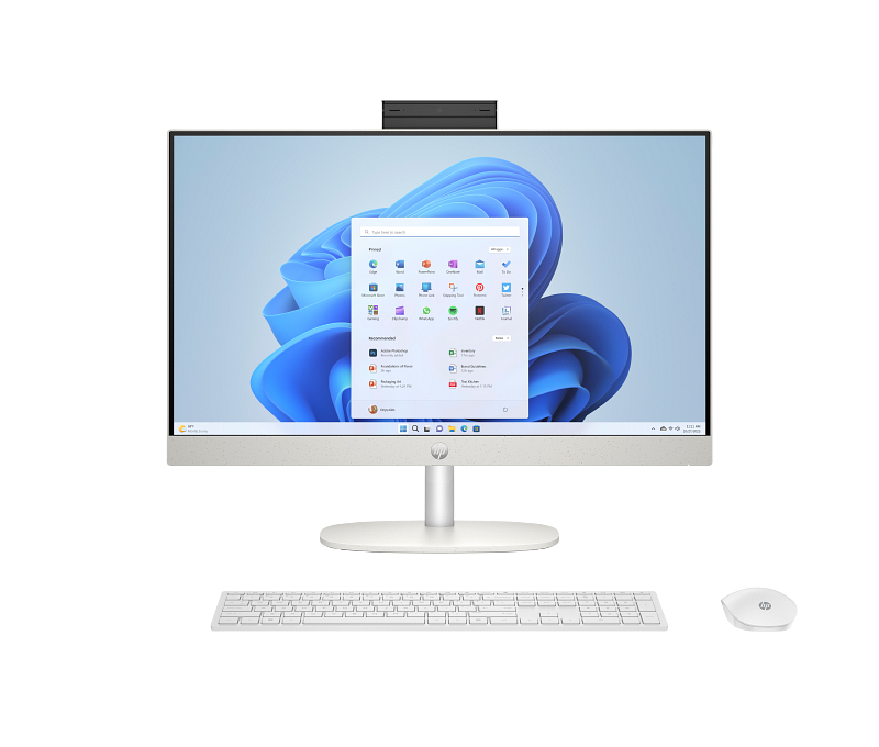 HP All-in-One 24-cr0308nh Intel Core i5-1334U 8GB RAM 512GB SSD Non-Touch Black