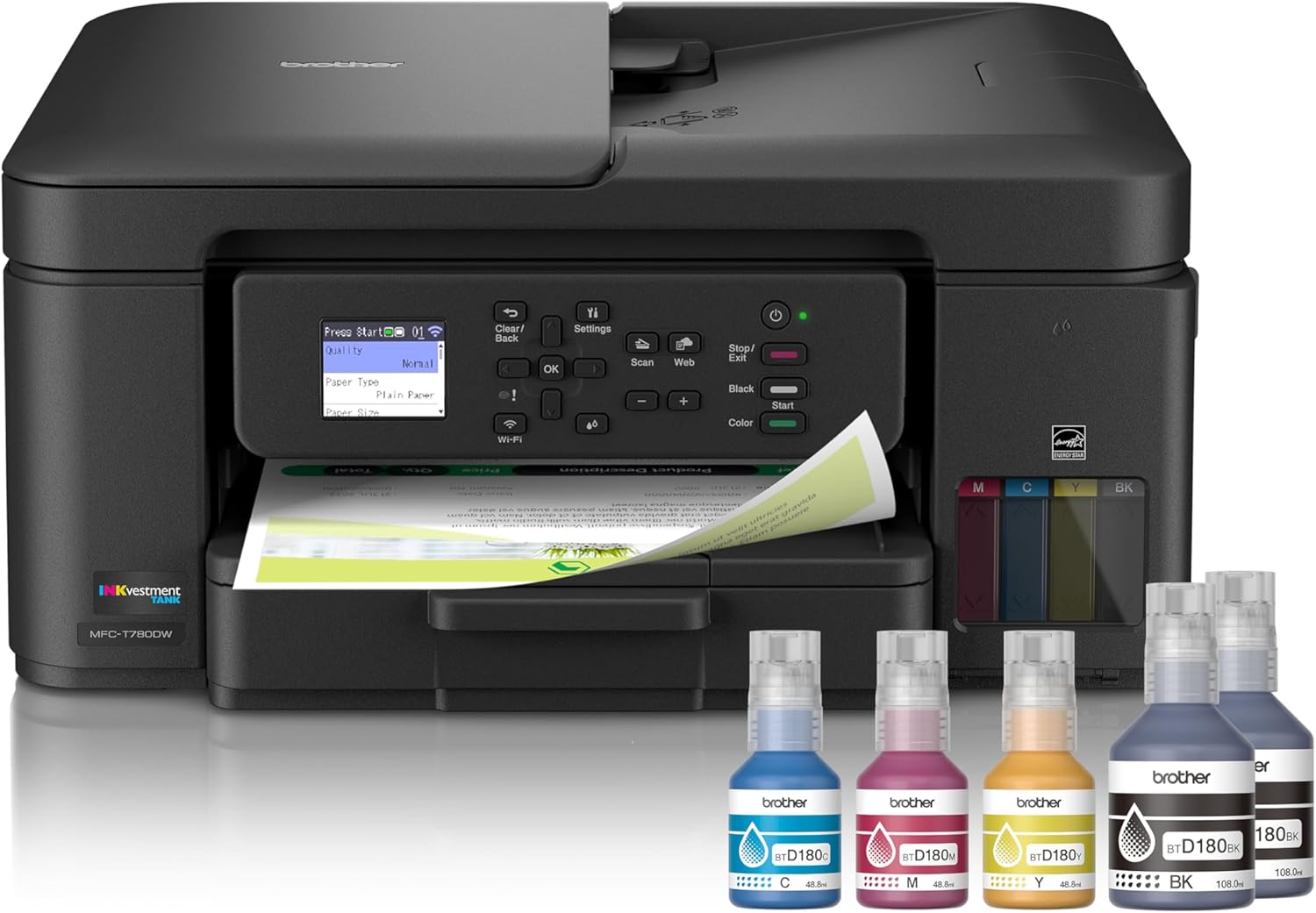 Brother MFC-T4500DW A3 Ink Tank Printer