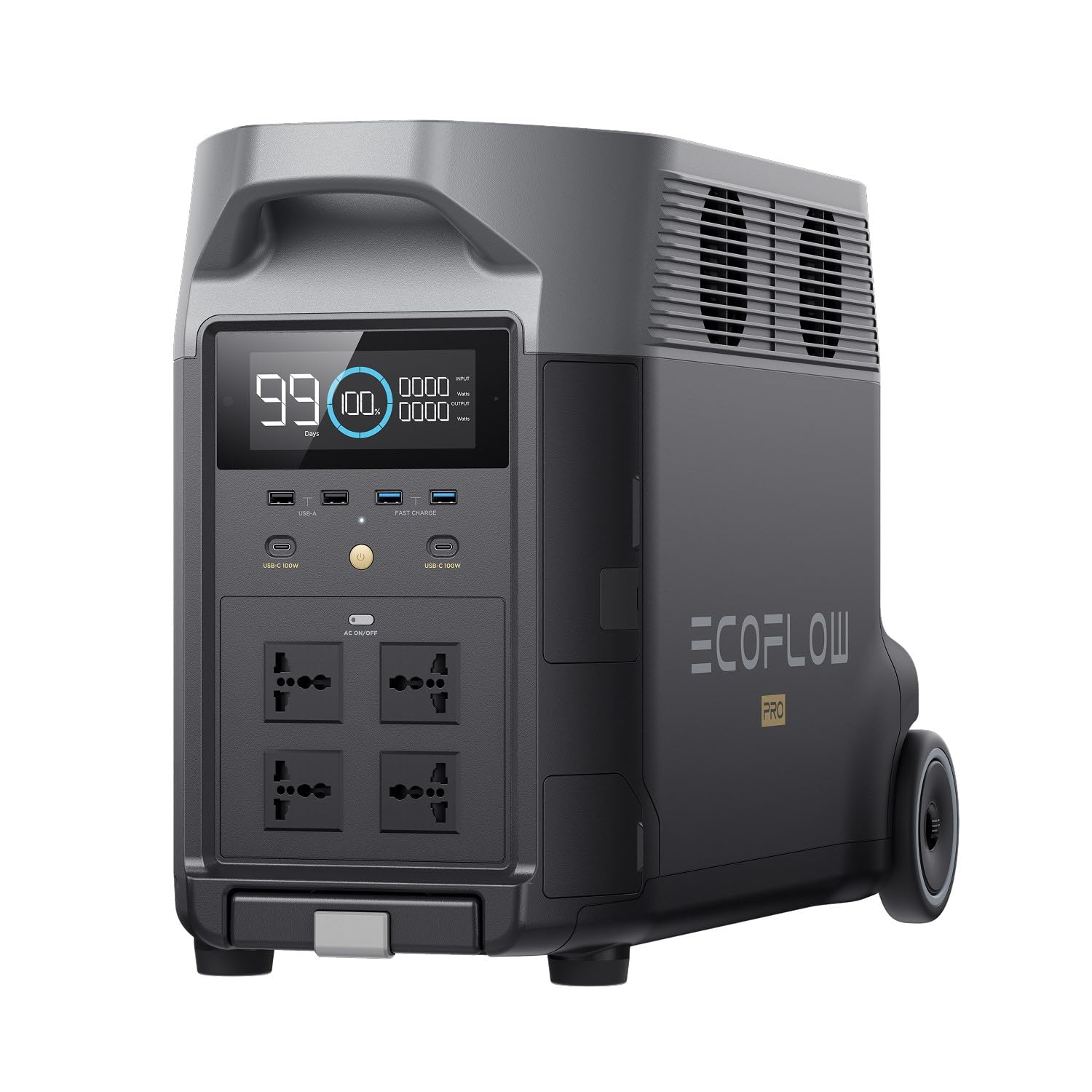 EcoFlow DELTA Pro 3 UK Portable Power Station 4000W / 4096Wh