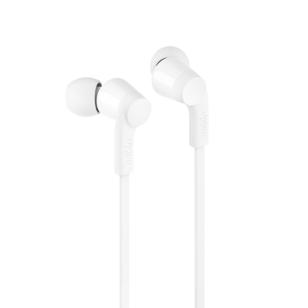 Belkin USB-C In-Ear Wired Headphones White - Image 2