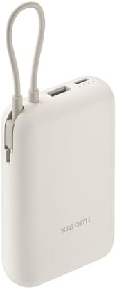 Xiaomi Power Bank 10000mAh Integrated Cable Tan GL - Image 2