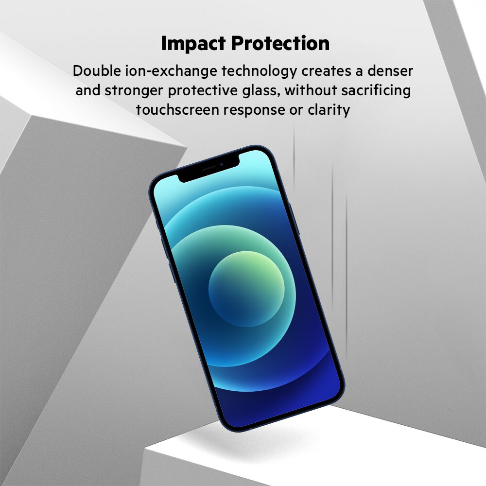 Belkin UltraGlass Screen Protector for iPhone 12 - Image 3