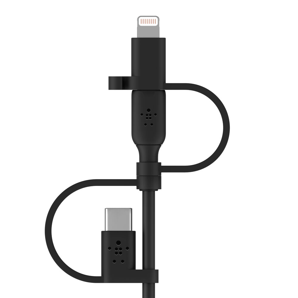 Belkin Universal Cable with Micro-USB USB-C and Lightning Connectors 1M - Image 3