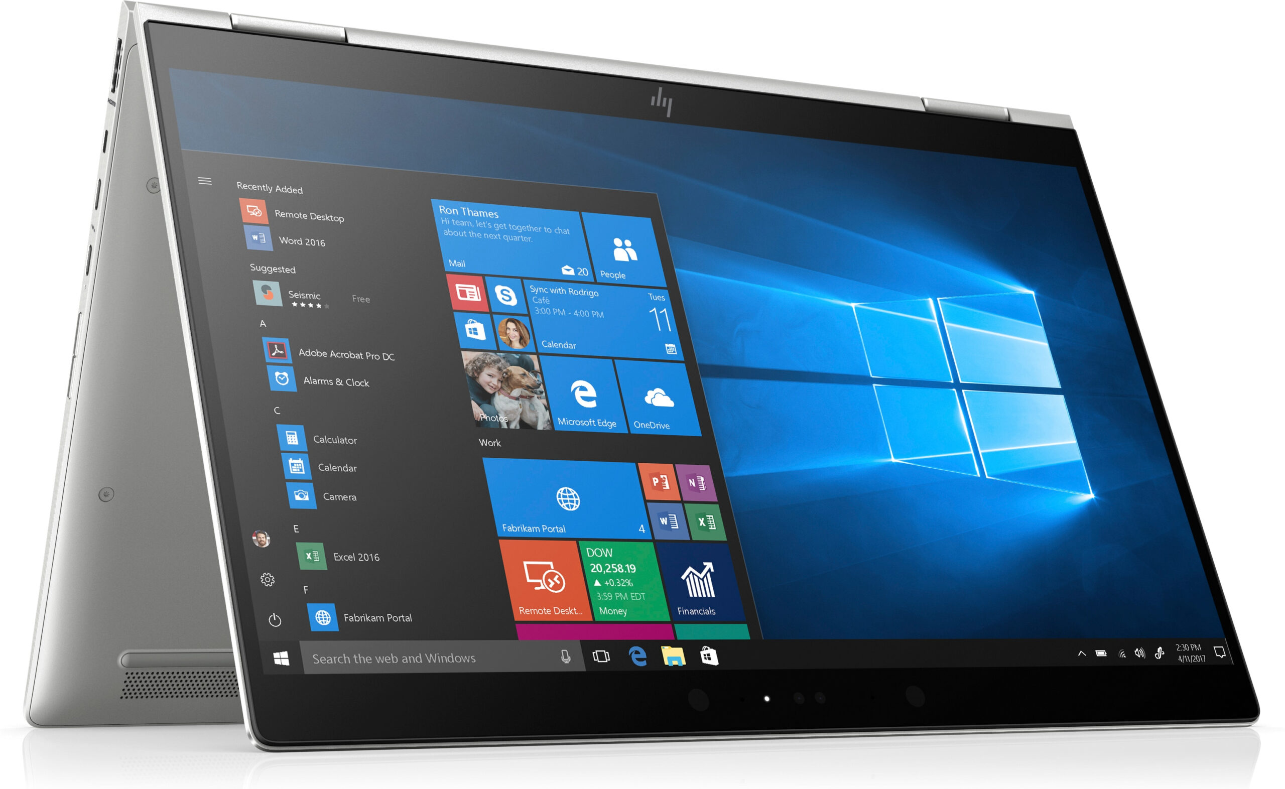 HP EliteBook X360 1030 G3, Core i5 8th Gen, 8GB RAM, 256GB SSD, 13.3" Touchscreen - Image 3