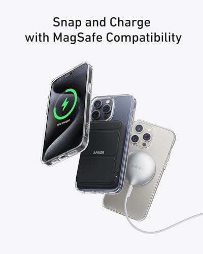Anker iPhone 15 Pro Clear Magnetic Phone Case - Image 3