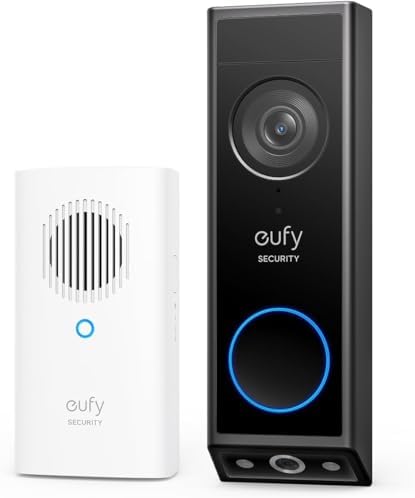 Eufy Video Doorbell E340 with Chime Black - Image 2